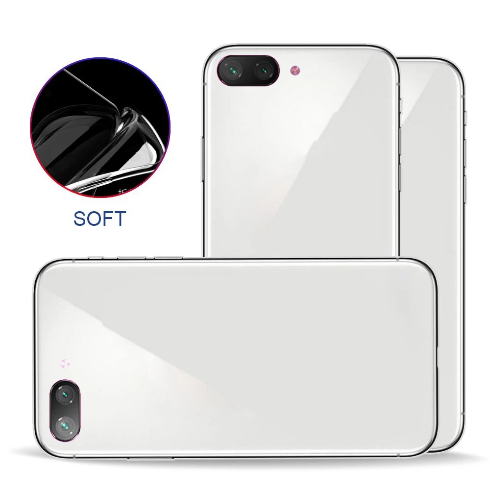 Подходит для Asus ZenFone 4 max zc520kl прозрачный чехол простой силиконовый и ударопрочный