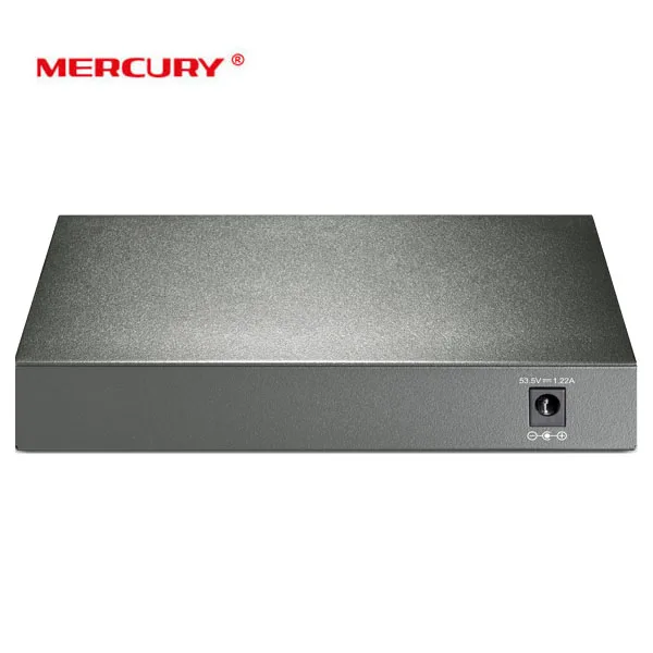 Коммутатор Mercury с 8 портами и поддержкой POE 100 Мбит/с 15 4 Вт|Сетевые коммутаторы| |