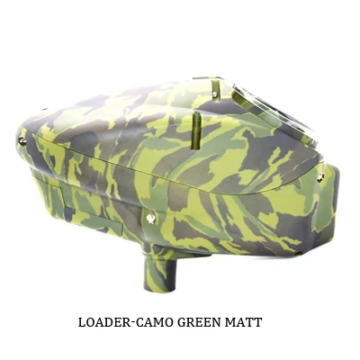camo green matt Пейнтбол скорость мяч электронный погрузчик скорость шаровой бункер высокой производительности 14 вариантов цвета - Цвет: camo green matt