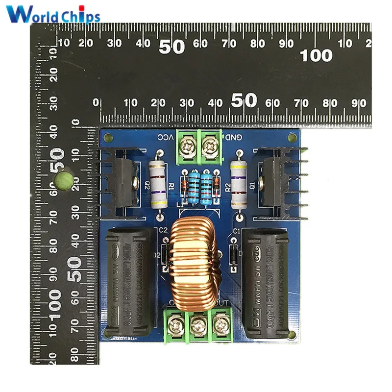 Плата драйвера ZVS для катушки Tesla 10 А 200 Вт источник питания повышающий