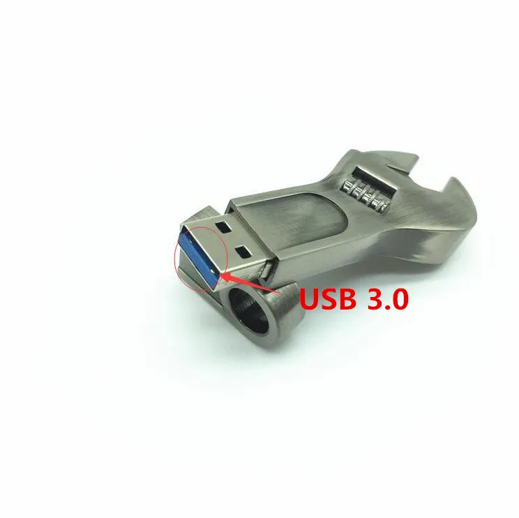 Розничная продажа металлический Регулируемый ключ USB 3 0 флэш накопители
