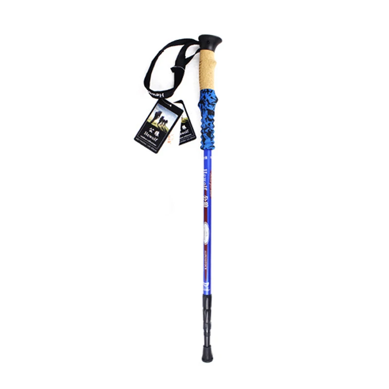 1 шт. Кемпинг пеший Туризм Трекинговые палочки для скандинавской ходьбы