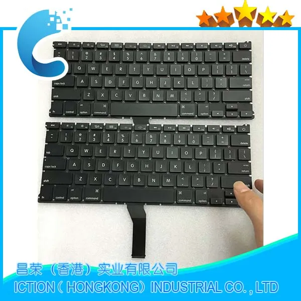 Новая клавиатура для ноутбуков Macbook Air 10 шт./лот 13 дюймов A1466 A1369 MD231 MD232 MC503 MC504 2011 2012