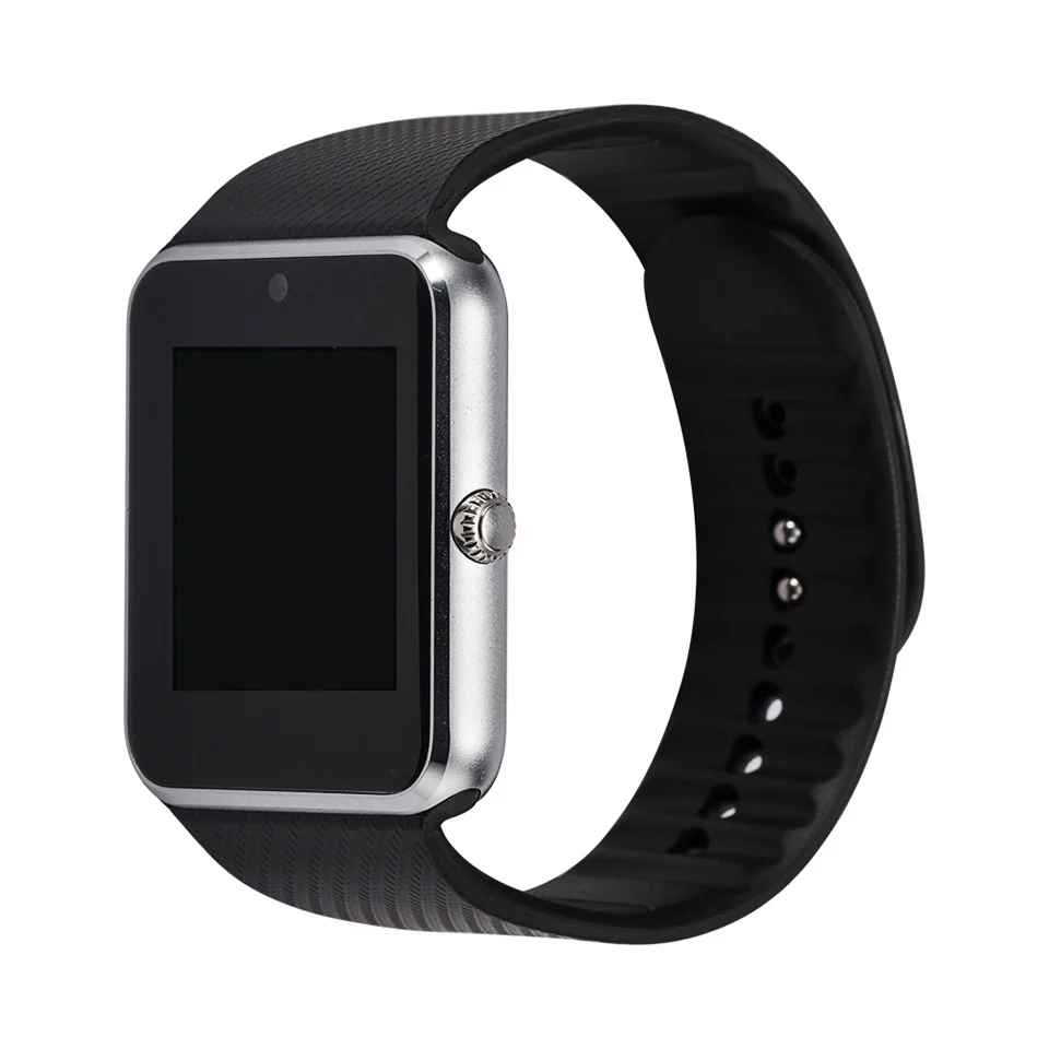 Хит, Torntisc GT08, смарт-часы, телефон, поддержка TF sim-карты, MP3, МП камера, Bluetooth, синхронизация, уведомления, часы для apple, android OS - Цвет: Silver