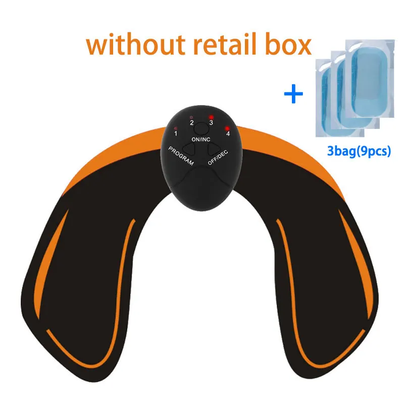 machine 3Patch EMS тренажер для бедер Stimolatore Muscolare ABS фитнес Glutei Butt sollelamento Natica Тонер-тренажер Dimagrante Massaggiatore унисекс - Цвет: machine 3Patch