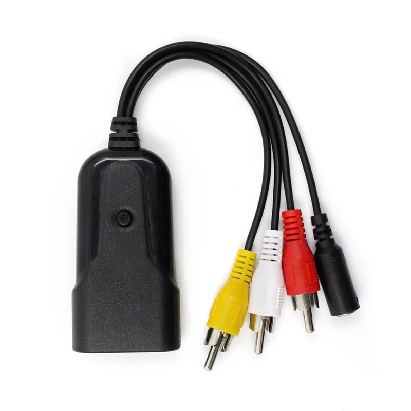 Мини конвертер с AV на HDMI поддерживает аудио и видео (CVBS) совместимый|Кабели HDMI| |