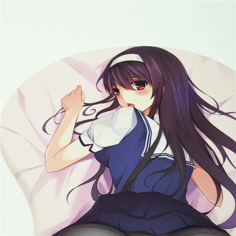 Коврики для мыши Saenai Heroine No Sodate Kata Kasumigaoka Utaha Anime 3D|wrist rest|mouse pad wrist restmouse |