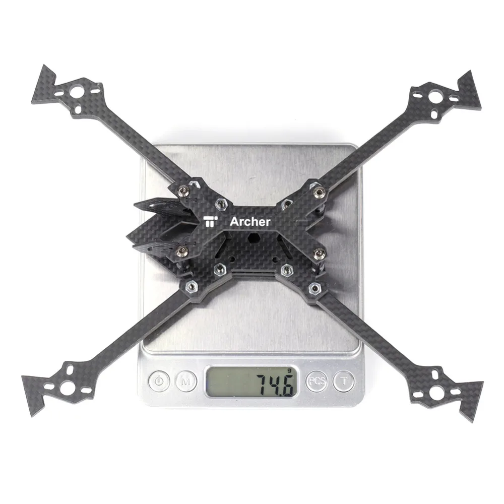 IFlight Archer X5 V2 5 дюймов 218 мм FPV Гоночная рама с толстой рукояткой совместимый gemfan 5149