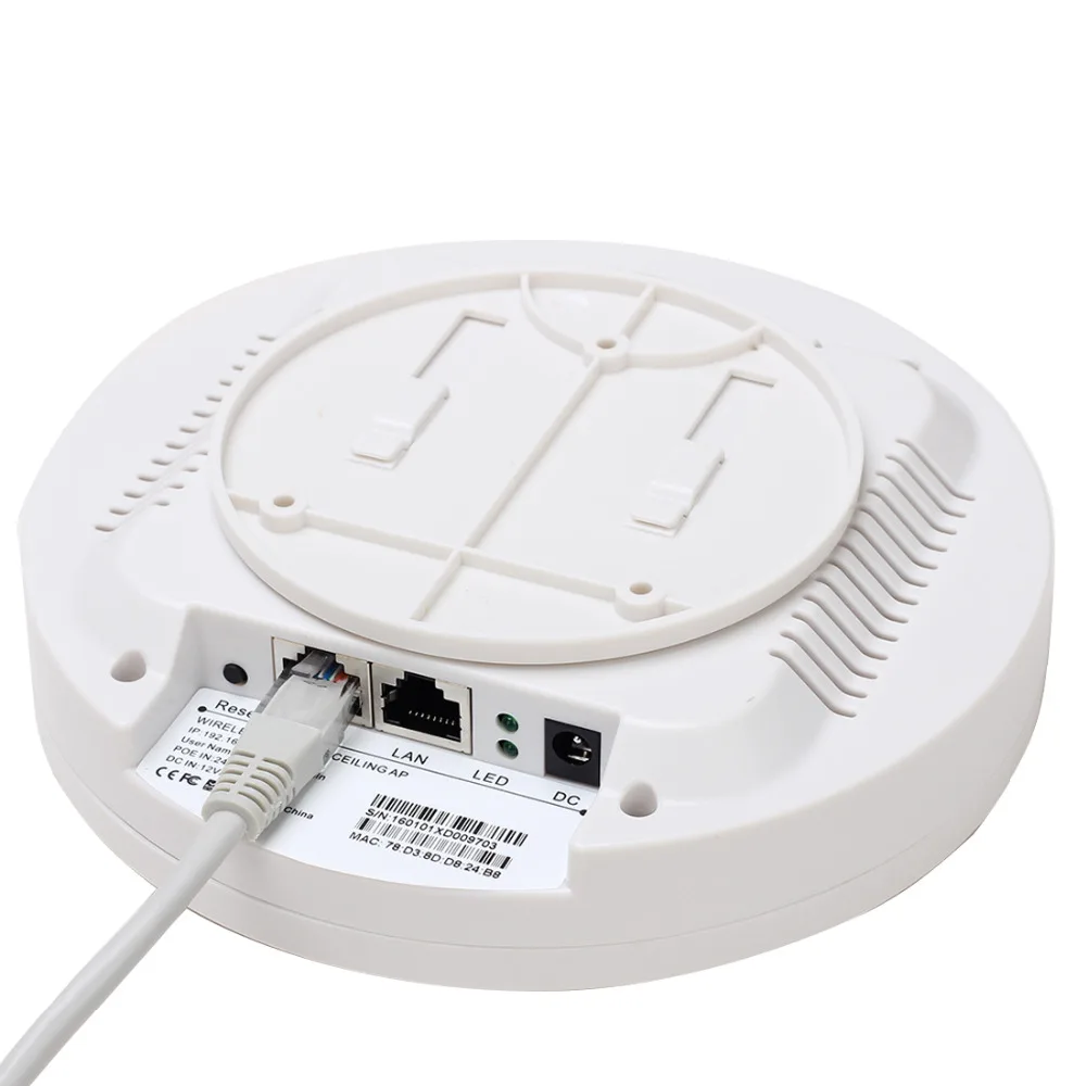 2 4 ГГц 300 Мбит/с Высокая мощность Wi Fi маршрутизатора Крытый потолка AP WI FI сигнала