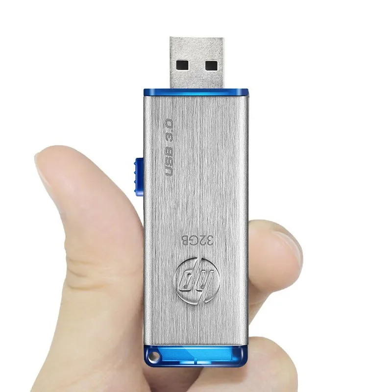Hp USB 3 0 флеш накопитель 16 ГБ 32 64 128 Гб металлический X730W карта памяти