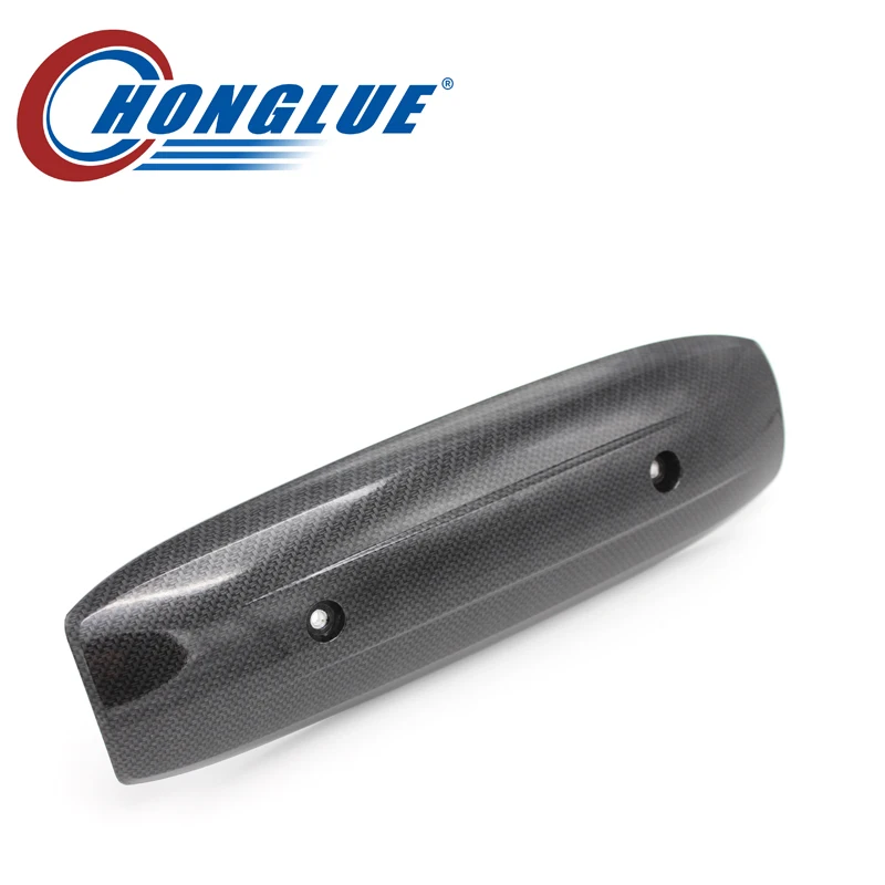 Honglue для Yamaha tmax500 2001-2007модели имитация углеродного волокна выхлопная труба крышка глушитель крышка средняя изоляция крышка