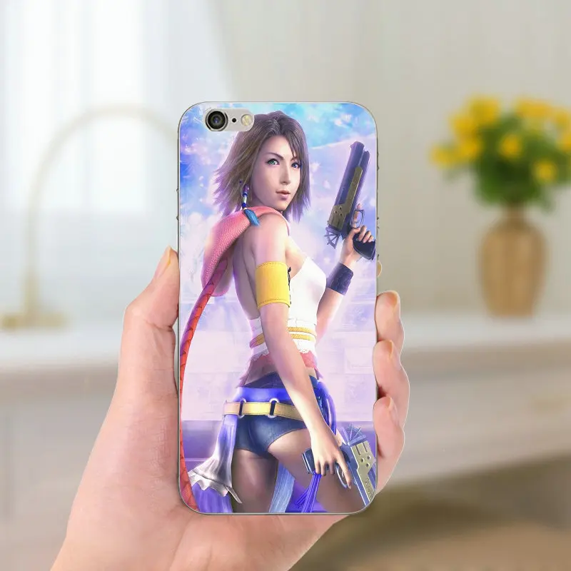 Модные Final Fantasy Noctis для iPhone 8 7 6 S Plus X 5 5S SE 5C 4 Coque Shell новые модные силиконовые мягкие