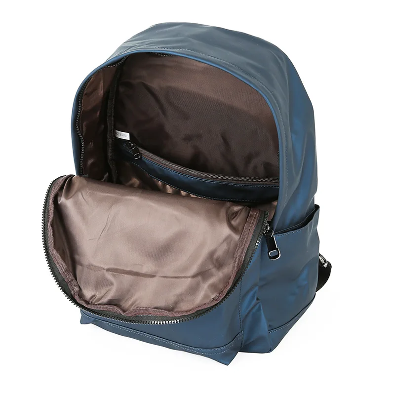 2018 новый водонепроницаемый однотонный рюкзак из искусственной кожи для мужчин и