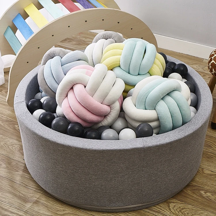 Nordic Детские подушки Детская комната Декор Decoracion Habitacion Bebe узлом Детские подушки Подушка для новорожденных аксессуары детские вещи