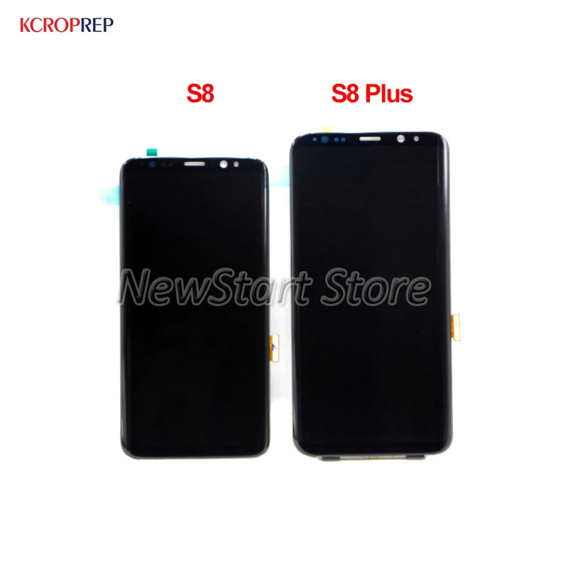 ЖК-дисплей 5 8 дюйма для Samsung Galaxy S8 6 2 Plus с сенсорным экраном + G955 G950 G950F | Мобильные