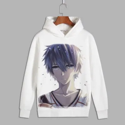 16 Kuroko no Basket Косплей куроко Тецуя принт пуловер толстовки кофты Кагами Тайга унисекс флисовая толстовка для осени - Цвет: 16