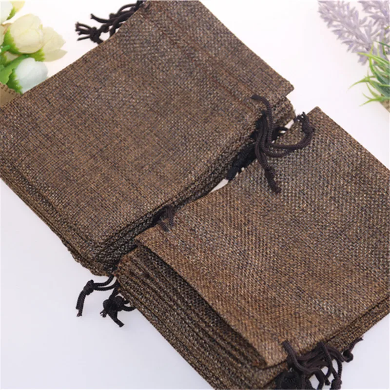 Новый дизайн оптовая продажа 5 шт./партия кофейные вечерние мешочки с кулиской