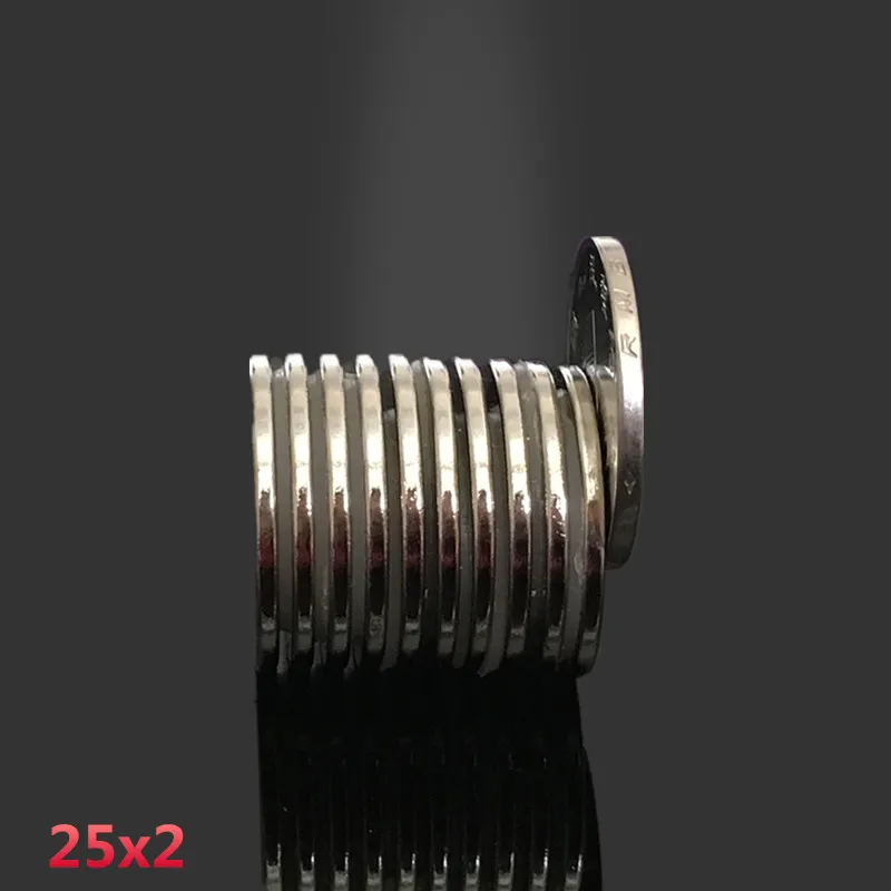 5 шт Неодимовый магнитный диск мощные редкоземельные магниты NdFeB постоянный