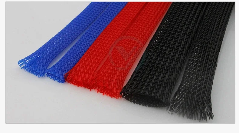 

NEW! free shipping 40m General Purpose Red 12mm Dia PET Nylon Braided Cable Sleeve (for red color only)