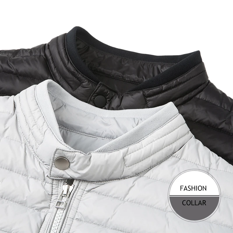 Мужская легкая куртка пуховик Markless Повседневная белая на зиму 2018|jacket brand|jacket