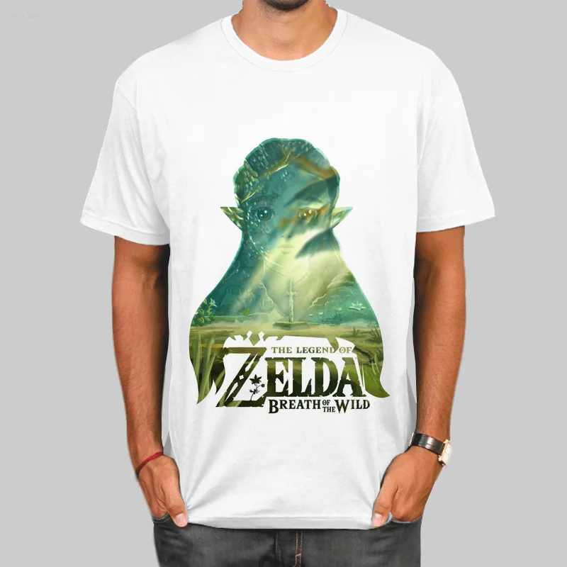Новая футболка для мужчин легенда о Зельде Мужская triforce хит продаж Triforce Skyward Sword