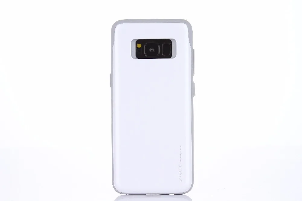 Чехол-бампер Mercury GOOSPERY Sky Slide со слотом для карт для samsung Galaxy Note 8, 9, 10 plus, S8, S9, S10 PLUS