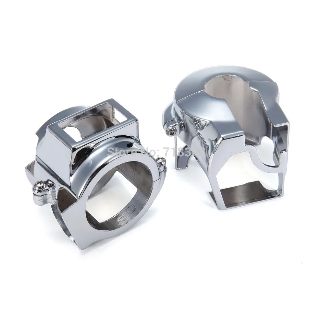 Хромированный мотоциклетный руль переключатель Крышка корпуса для Honda Shadow 600 750