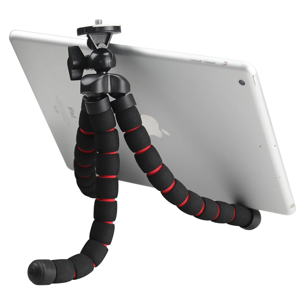 Большой Размеры осьминог штатив с держатель Gorillapod монопод для Gopro SJCAM Yi 4 К Nikon Canon