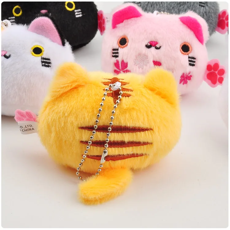 Мини плюшевая кукла peluche мультяшная суши кошка/кутусита Nyanko кошка косплей