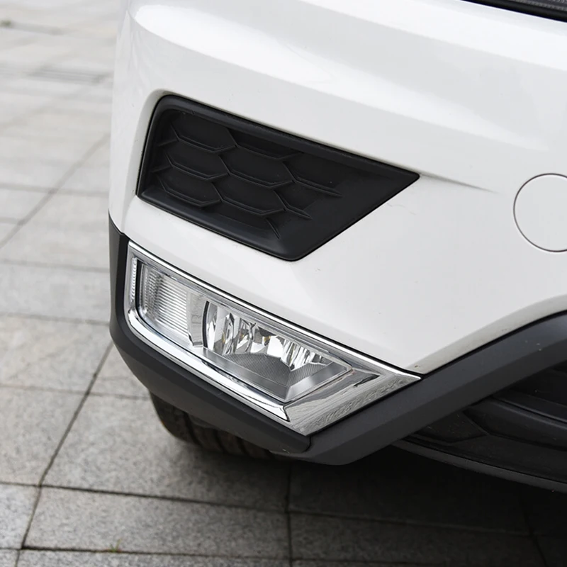 Для Tiguan L MK2 2016 2017 2018 ABS Хромированная Автомобильная Передняя