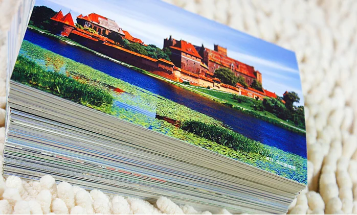 33 шт./партия поздравительная открытка сопровождает вас во всех уголках мира|post