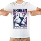 Крутая Мужская футболка с надписью broken dreams, Новинка лета 2018, белая повседневная мужская футболка с коротким рукавом и забавной сексуальной попой