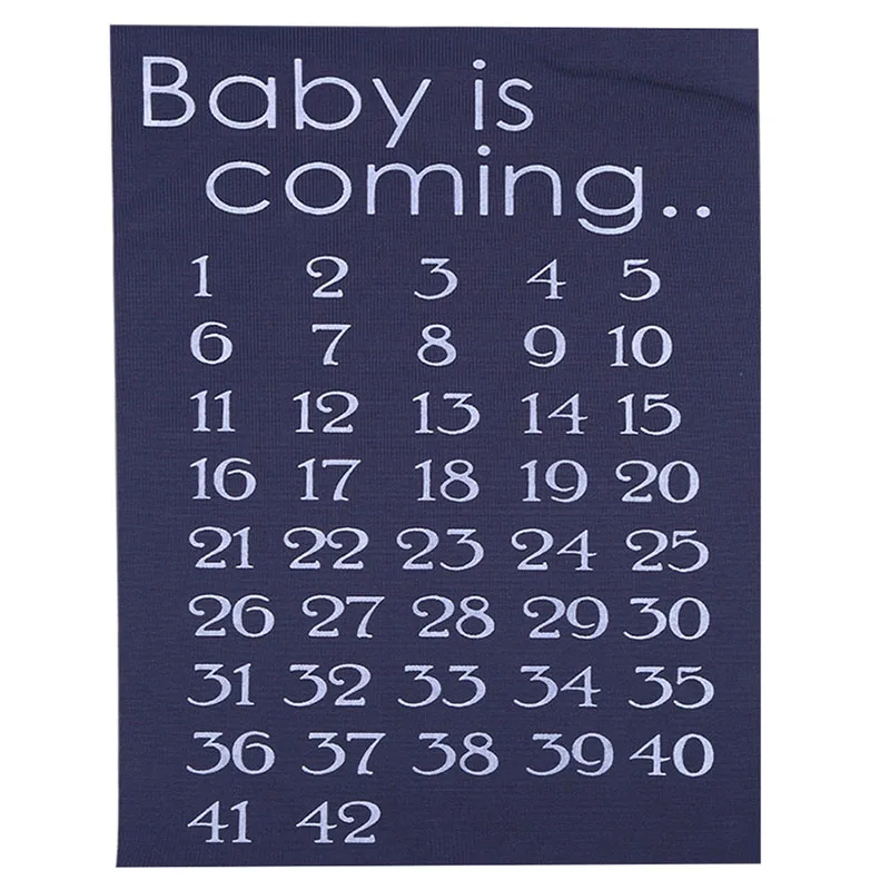 Baby Is Coming, Футболка для беременных, топы, заплатки, одежда для мамы, женская одежда с календарем и обратным отсчетом, нашивки для беременных - Цвет: GY