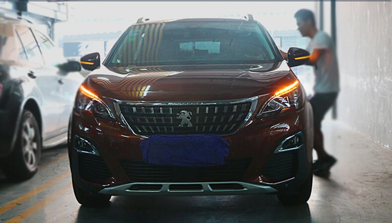 HID,~, стайлинга автомобилей для Peugeo 4008 5008 все гольфкарты оснащены 206 207 308 3008 408 4008 508 Raid RCZ партнер, 5008 головная лампа