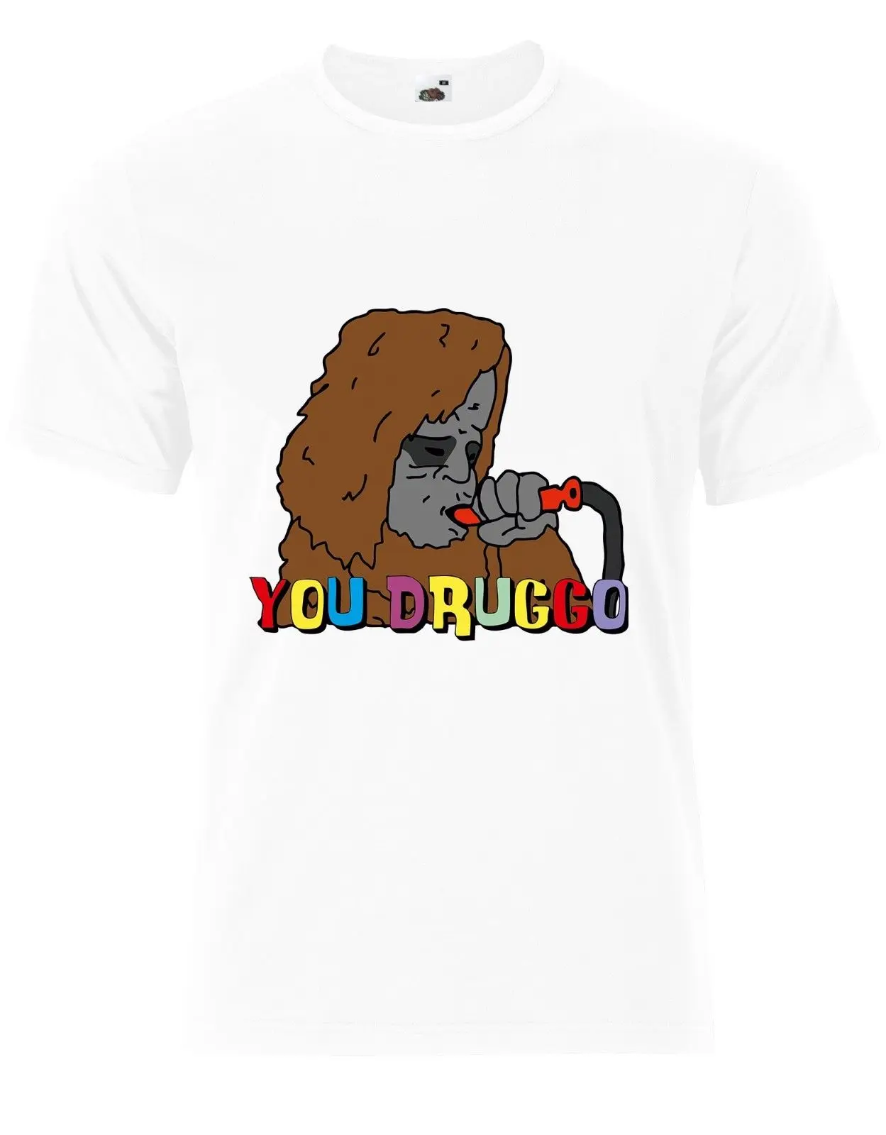 Sasquatch The Big Lez Show Unofficial You Druggo Quote Mens T-Shirt Tee Top AA07 | Мужская одежда