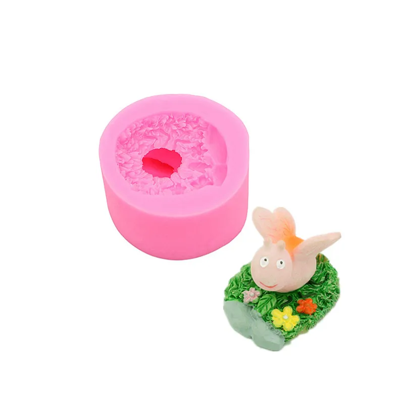 

Gadgets Fondant Molds Style Bumblebee/ Bee Silicone Rubber Flexible Food Safe Mold wax, resin, fondant, cake decorating, Molds