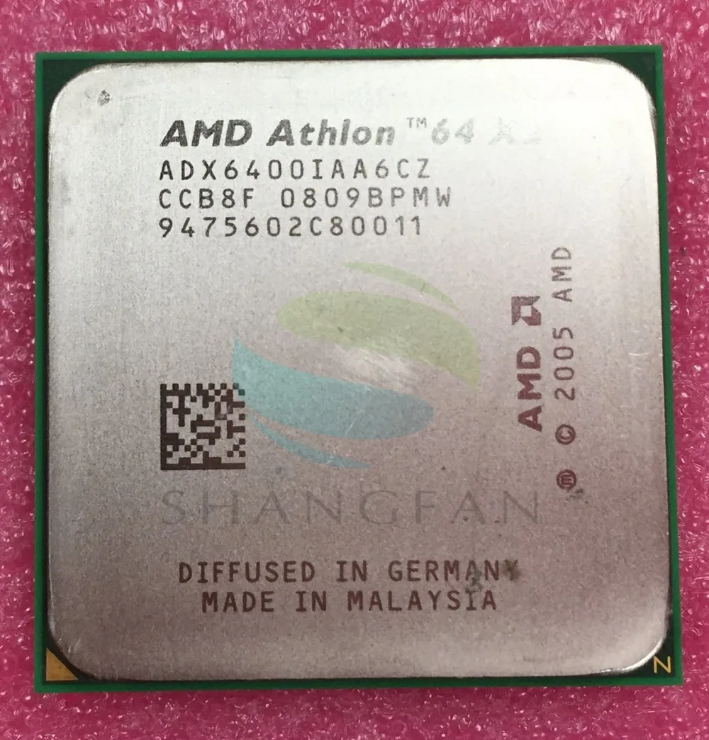 Процессор AMD Athlon X2 6400X2 6400+ 3,2 GHz ADX6400IAA6CZ двухъядерный процессор Socket AM2 940pin