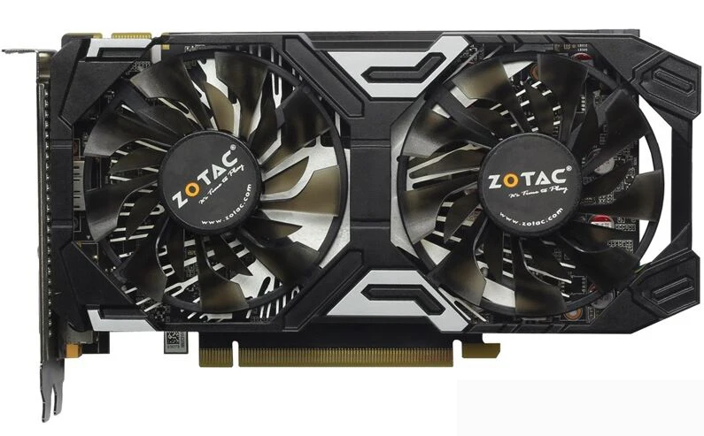 Б/у оригинальная видеокарта ZOTAC GeForce GTX 950 2GD5 Thunder GDDR5, видеокарты для nVIDIA GTX950 GTX 950, 2 Гб 1050ti 1050 ti
