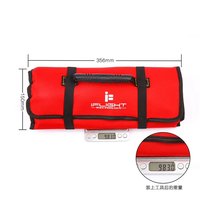 iFlight FPV Tool Kit Handbag Portable Case FPV Spanner Wrench Pouch Accessory Repair Part Storage Bag For FPV RC Drone Toy