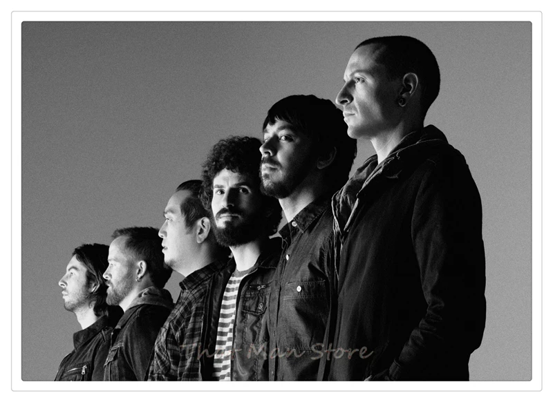 Linkin Park белая крафт-бумага Бумага постер для бара/Кафе Ретро плакат декоративной живописи 42X30 см
