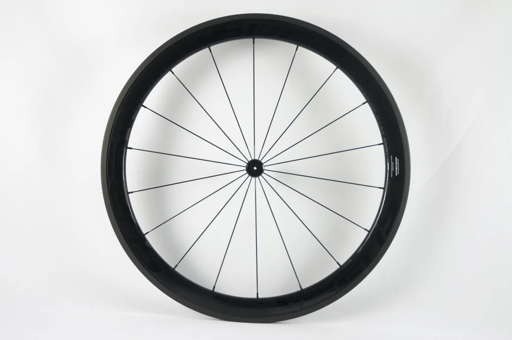 SuperTeam 50mm carbon clincher wheelset 700C Smoked black 50% Matte Road wheels | Спорт и развлечения