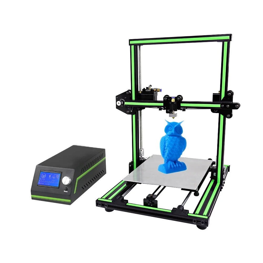 LMYSATR E10 3D-принтеры с нити i3 большой печати Размеры DIY комплект Алюминий фоторамка