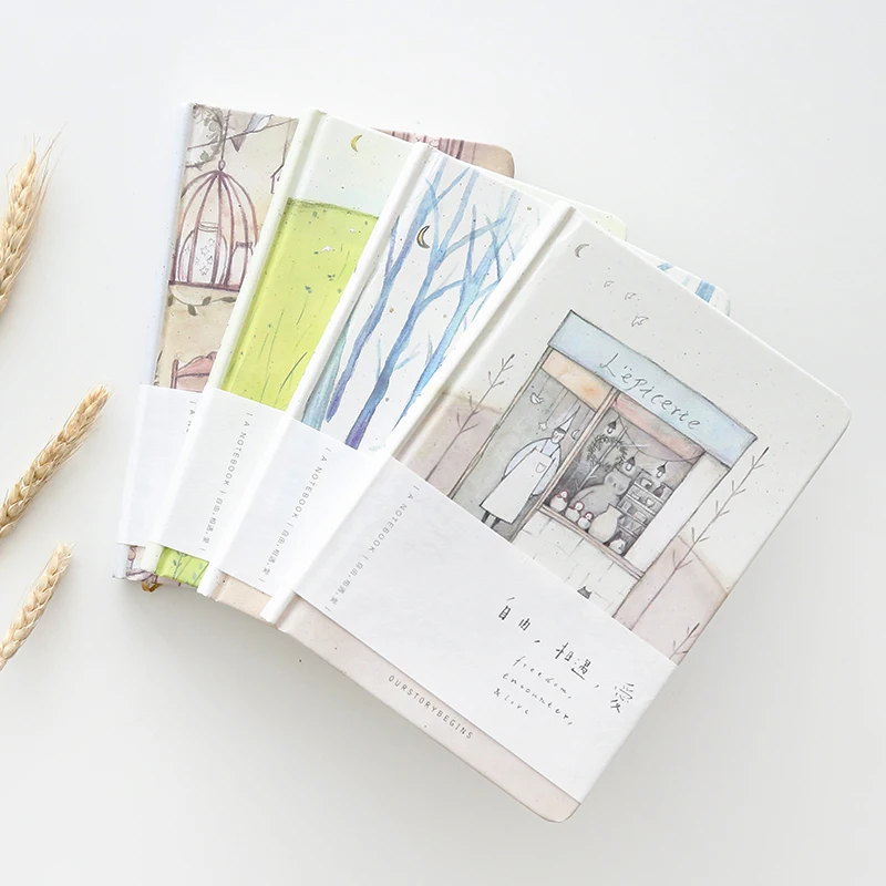 Дневник Freedom Encounter Love Beautiful Notebook цветная бумажная Книга в твердой обложке школьные