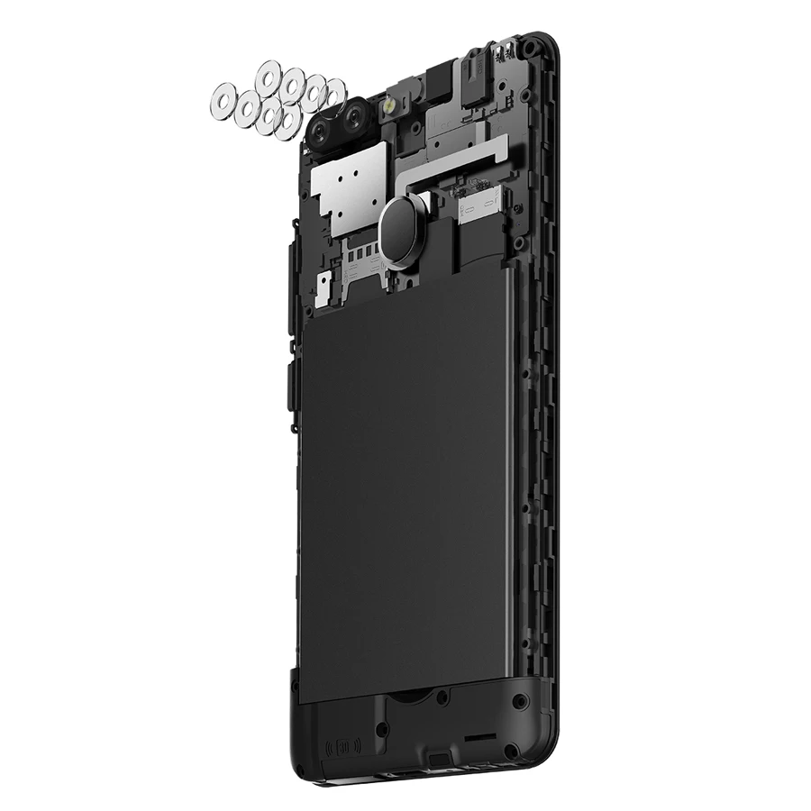 BLUBOO D6 WCDMA смартфон с 5 дюймовым дисплеем четырёхъядерным процессором MT6580A ОЗУ 2 Гб