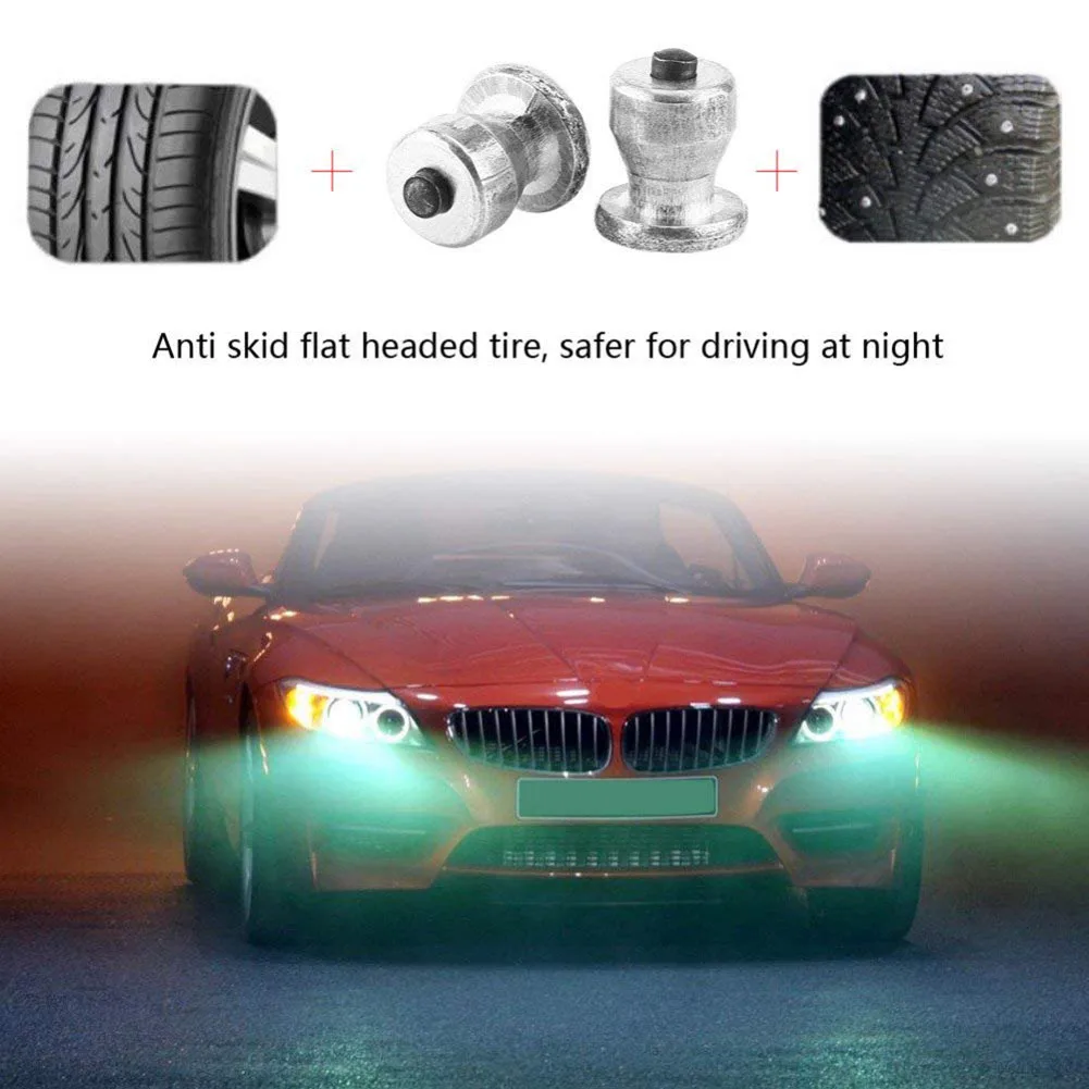 Хит продаж 100 шт. штифты для автомобильных шин зажимы винты противоскользящие