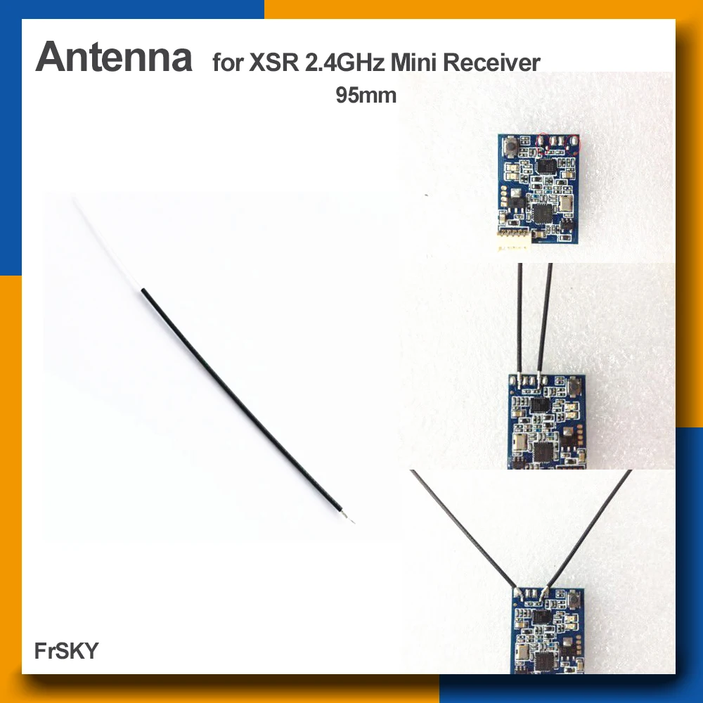 FrSky 2 4 GHz XSR приемник 95 мм антенна|Детали и аксессуары| |