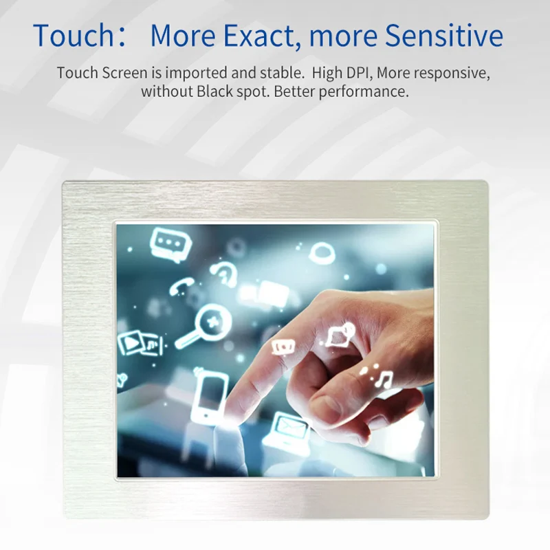 

High quality industrial grade HD LCD display 8.4" talblet pc with intel core i5 7200U CPU touch panel pc industrial computer