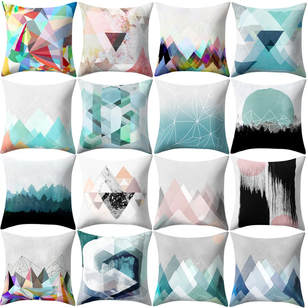 2019 наволочка для подушки чехол квадратная украшения дома подушки|Наволочки| |