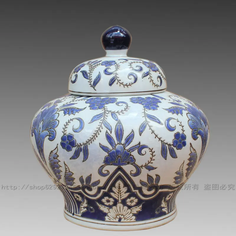 Керамическая ваза в европейском стиле дворцовая ретро украшения для дома