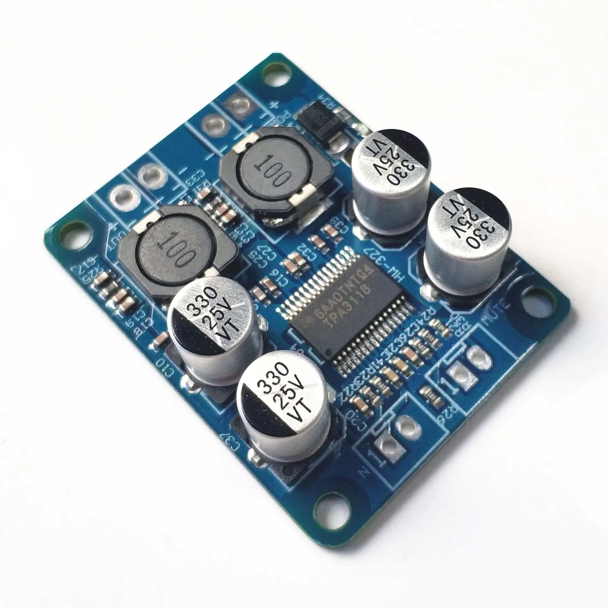 DC 12 V 24 TPA3118 60W моно цифровой аудио усилитель мощности плата Amp модуль|Детали и